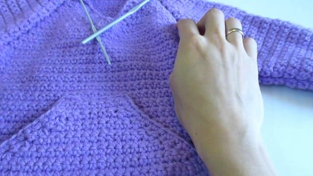 Мк кофта крючком для начинающих ,свитер крючком ,реглан крючком. смотреть онлайн