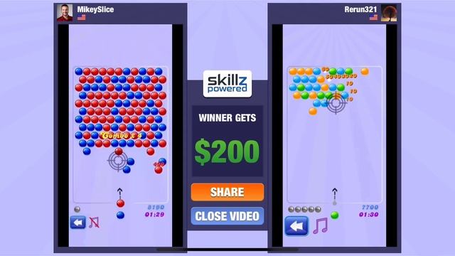 Scoring over 300,000 on Skillz Bubble Shooter Tournaments смотреть онлайн