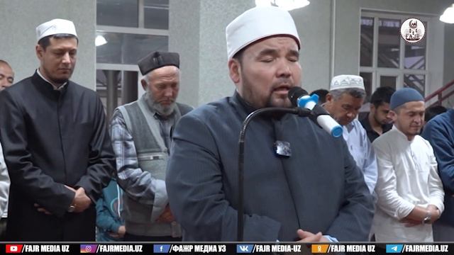 Абдулазиз Домлани масжидларида Шайх Алижон Қори | "ШОМ НАМОЗИ" Варш Қироати смотреть онлайн