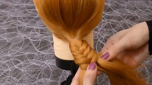 Прическа рыбий хвост - как плести рыбий хвост смотреть онлайн