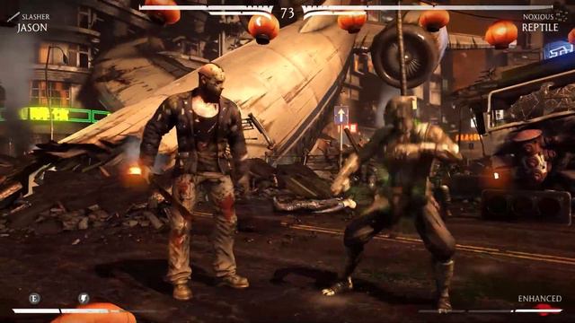 Mortal Kombat X - Jason Vs Reptile (Very Hard) смотреть онлайн