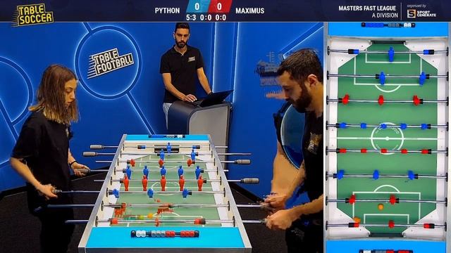 Table Football | M.Sahakyan(PYTHON) - A.Baghdasaryan(MAXIMUS) | 13.04.2022 22:00(GMT+4) | MFL A смотреть онлайн