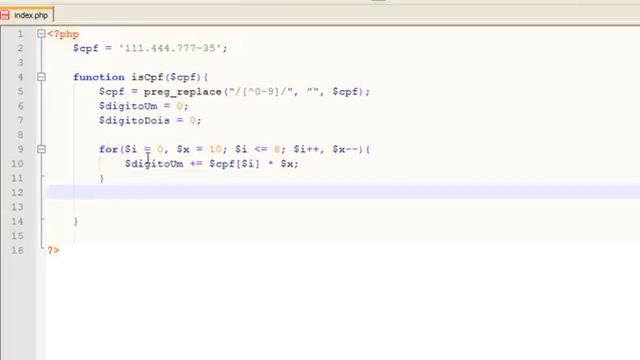 Validar CPF com PHP смотреть онлайн