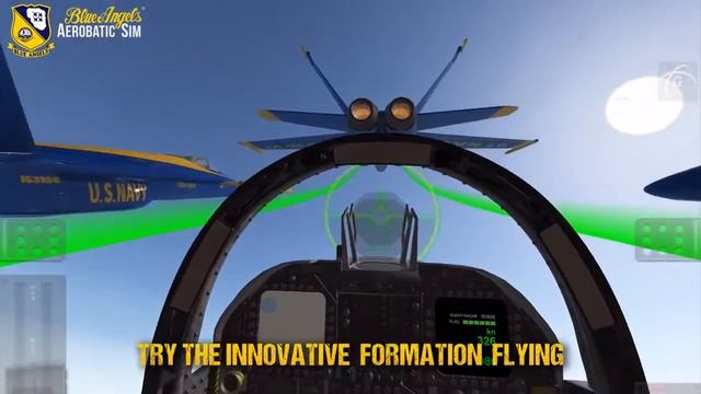 Blue Angels Aerobatic Flight Simulator Gameplay or Trailer смотреть онлайн