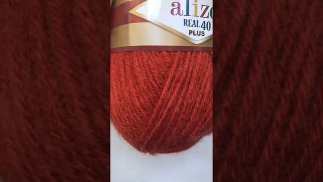 Подробный обзор полушерстяной пряжи Alize Angora Real 40 Plus №36 Медно-красный смотреть онлайн