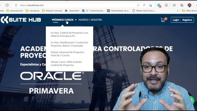 Mis Próximos 2 cursos de Control de Proyectos & Oracle Primavera P6. смотреть онлайн