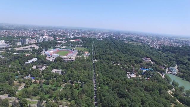 Нальчик с высоты птичьего полета смотреть онлайн