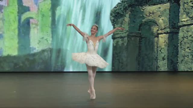 Мария Попова, вариация феи Бриллиантов смотреть онлайн