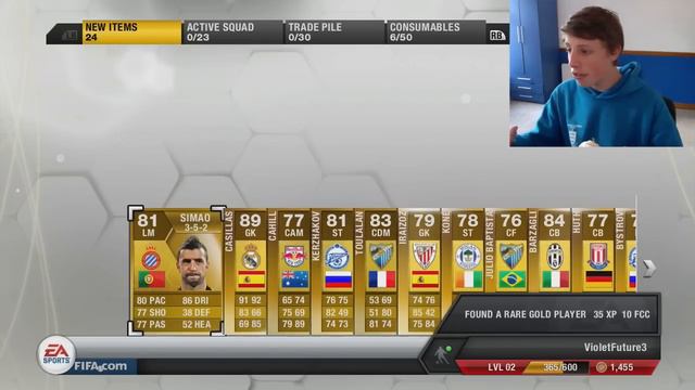 8 x 100K PACKS FT 2 TEAM OF THE SEASON PLAYERS!! LIVE REACTION - Fifa 13 Ultimate Team смотреть онлайн