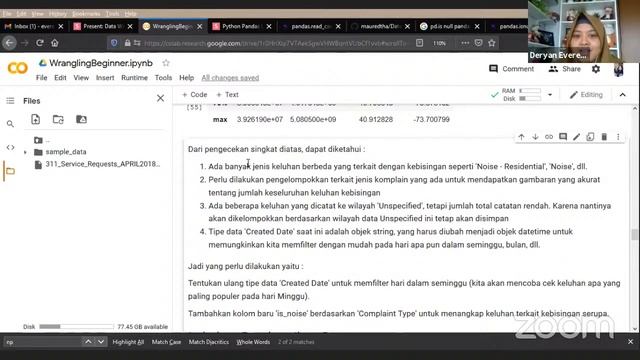 MozBelajar: Data Wrangling with Pandas смотреть онлайн