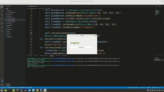 Python PyQt5 #17 | QLineEdit Fungsi | Tutorial Belajar Pemrograman Bahasa Python Pemula PyQT5 смотреть онлайн