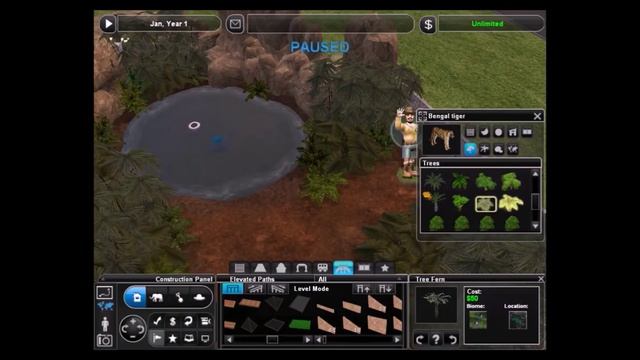 Zoo Tycoon 2: Bengal Tiger Exhibit Speed Build смотреть онлайн