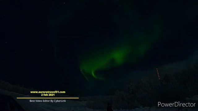 Облака закрывают северное сияние  #сияние и облачность