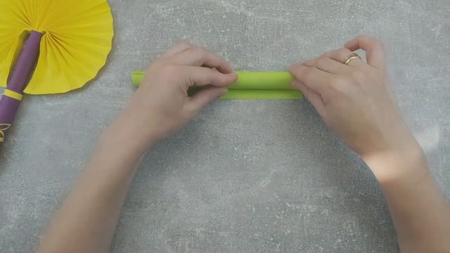 DIY - A Magical Paper Fan For Your Little One. Very Easy. Fan Of Paper.