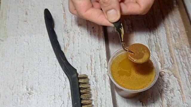 Чистка и патинирование, медных монет с шурфа. смотреть онлайн