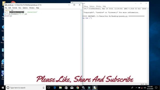 Python 3.8 == Work Shop Part #17 == What is Regular Expression Part 2. смотреть онлайн