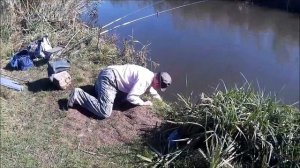 Рыбалка на  пруду. Краснодар- аул Казазово Р.Адыгея.