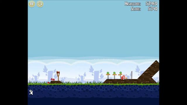 Angry Birds Walkthrough Level 1-2 [3 Stars] смотреть онлайн