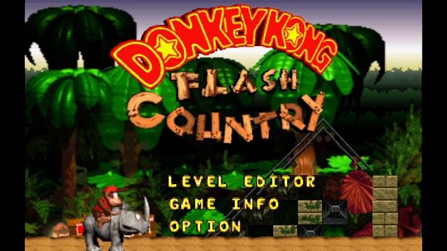 Donkey Kong Country Flash - 1 DK Island Swing смотреть онлайн