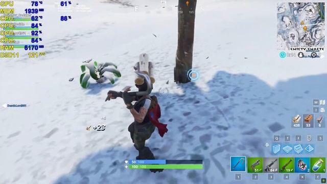 FORTNITE SEASON 7 WINTER MAP BENCHMARK | GTX 1060 3GB + I5-7400 + 8GB RAM | 1080p - MEDIUM смотреть онлайн