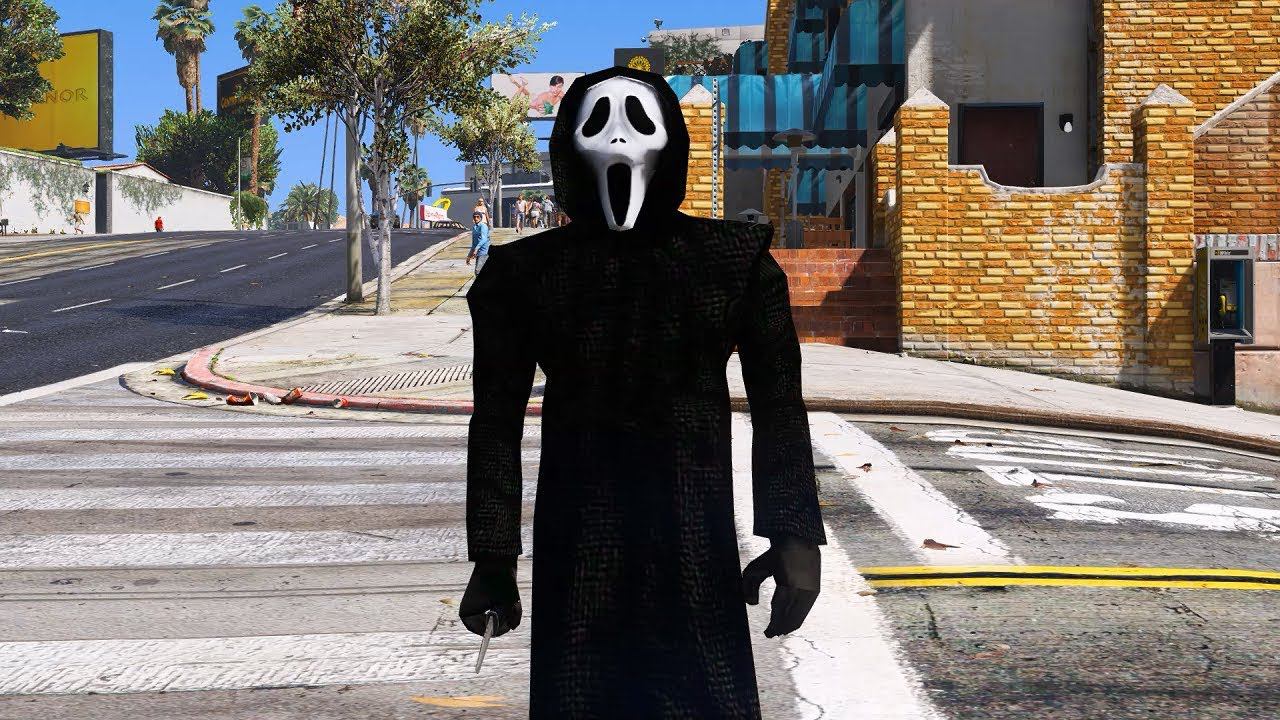 GTA 5 Mod Ghostface - ГТА 5 моды - установка и обзор мода