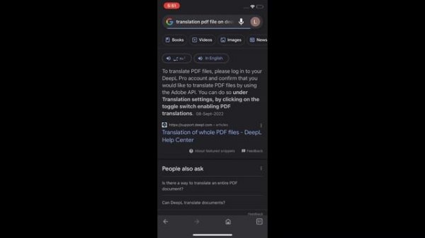 How To Translate pdf File On Deepl Translator
