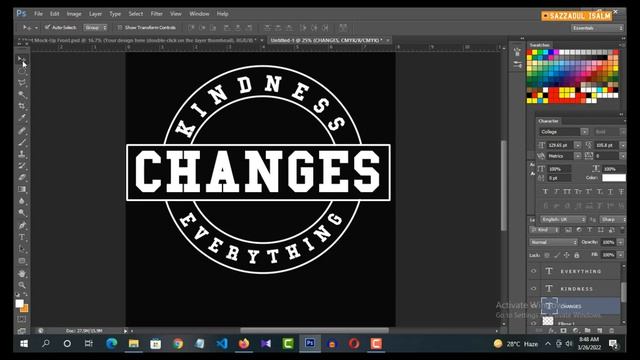 t shirt design on Photoshop(Beginner Tutorial) смотреть онлайн