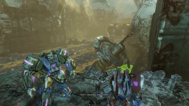 Transformers: Fall Of Cybertron. Игрофильм + все катсцены.