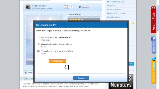 COMO DESCARGAR FACEBOOK PARA CUALQUIER CELULAR GRATIS смотреть онлайн