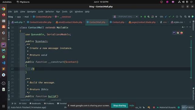 Laravel Bangla Tutorial A-Z | Live Class | Class 17 | Blog site | Mail sending, Queue, Job смотреть онлайн