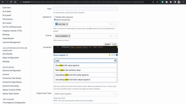 Listeners in scriptrunner | How to create sub-task when issue is updated in jira? #jiratutorial смотреть онлайн