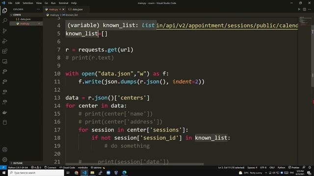 Let's make a CoWIN tracking Bot with Python смотреть онлайн