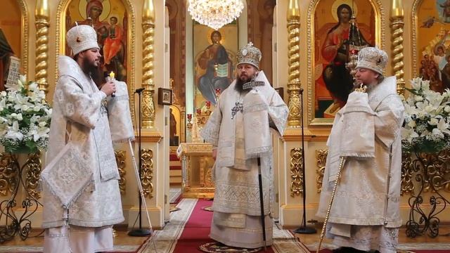 Праздник Вознесения Господня в Вознесенском кафедральном соборе 1 смотреть онлайн