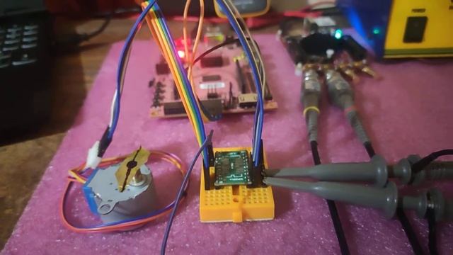 Stepper Motor Controller Using PYNQ-Z2 || RedPitaya Project