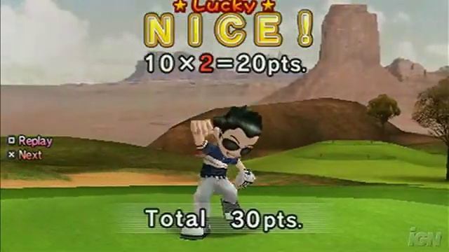 Hot Shots Golf: Open Tee 2 Sony PSP Gameplay - смотреть онлайн