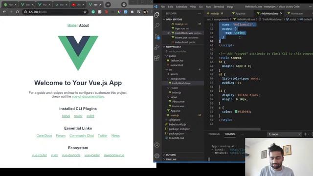 Vue JS crash course смотреть онлайн