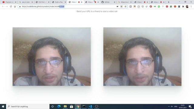 Build a Peer to Peer P2P WebRTC Whatsapp Video Chat Call Clone in Vanilla Javascript Using Socket.i смотреть онлайн