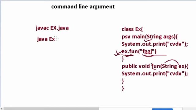 Command line argument in java? | command line arguments in java смотреть онлайн