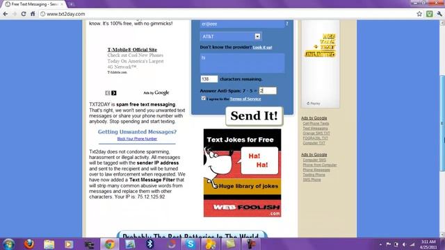 How To Send Free Txt Messages from your Computer смотреть онлайн