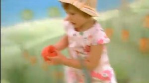 Реклама мясное пюре и фруктовые пюре Агуша 2007 год