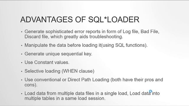 Oracle SQL Loader - Introduction - Tutorial -1 смотреть онлайн