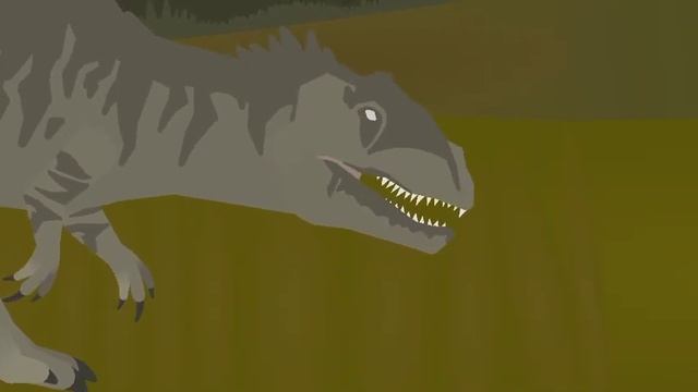 Giganotosaurus vs Roberta (no sounds). смотреть онлайн