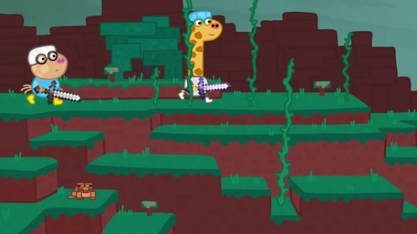 Minecraft Speedrunner Peppa vs Hunters Season 1 - Full Animation