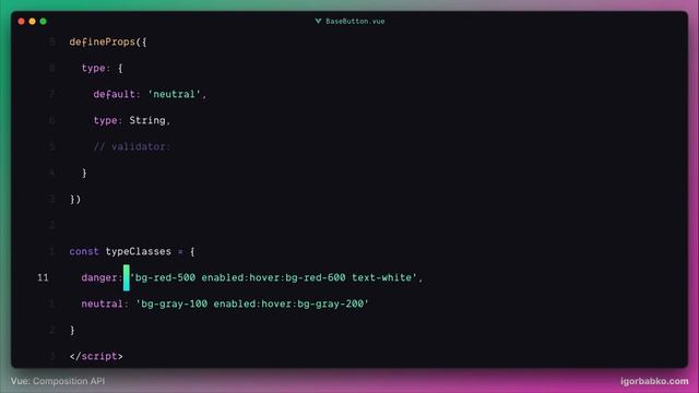 Vue Composition API с нуля #29 - Типы кнопок смотреть онлайн