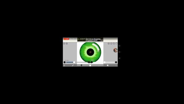 как рисовать глаза в IbisPaintX