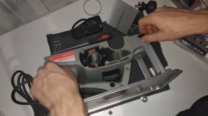 Обзор рубанка Интерскол Р110/1100М Почти полная разборка. Проверка в работе. Юстировка, правка ноже