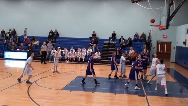 Ian Morris #5 scores for the Indians смотреть онлайн