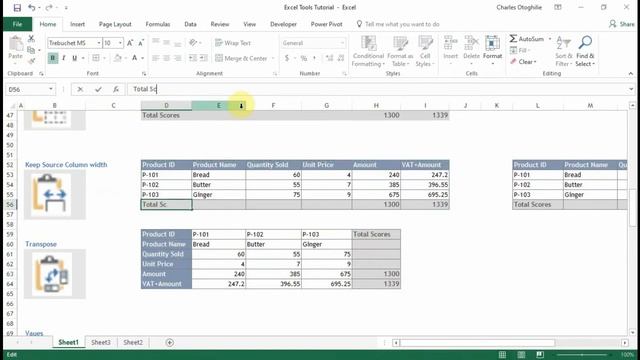 Clipboard Group | Working with Microsoft Excel Tools #excelforbeginners смотреть онлайн