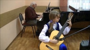 Дуэт для гитары с фортепиано. Вечер и утро. Автор Бестигольникова Татьяна.