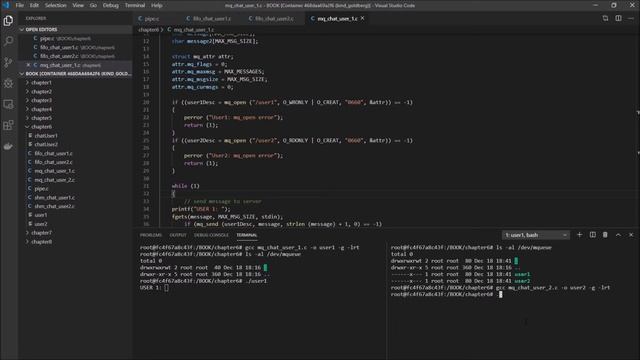 6. Pipes, First-In First-Out (FIFO), Message Queues and Shared Memory смотреть онлайн
